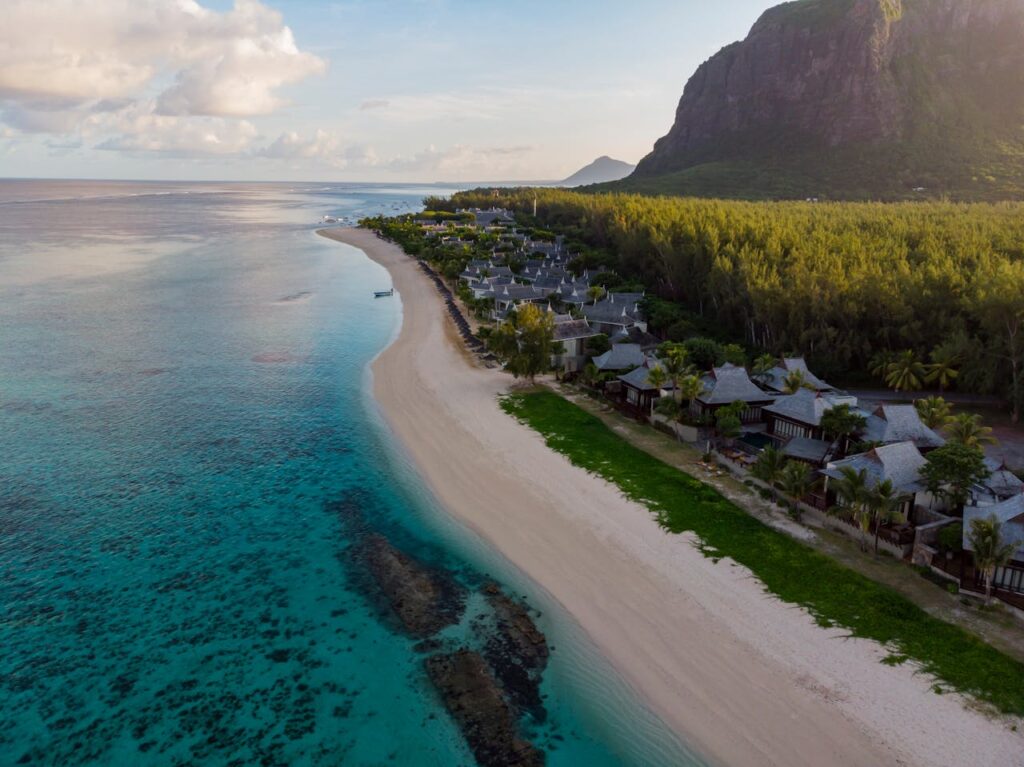 Aerial Photo of Island